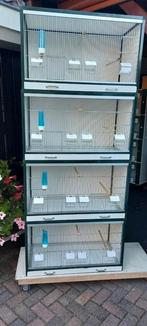 4 trespa aluminium broedkooien 84, Dieren en Toebehoren, Ophalen, Gebruikt, Aluminium, Broedkooi of Kweekkooi