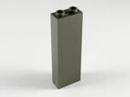Lego Bouwstenen 1x2x5 oud donker grijs 5 stuks, Ophalen of Verzenden, Gebruikt, Losse stenen, Lego