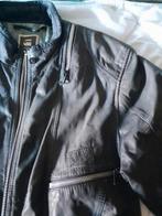 Echte leren heren jas xl, Kleding | Heren, Jassen | Winter, Ophalen of Verzenden, Gedragen, Overige maten