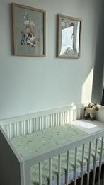 Complete Kidsmill Sixties Babykamer Wit Mat/Naturel, Ophalen, Zo goed als nieuw, Ledikant