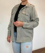 Mooie legergroene blouse, Ophalen of Verzenden, Zo goed als nieuw, Groen