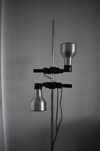 Philips retro vintage vloerlamp met 2 kappen design jrn 70, Ophalen, Gebruikt, Metaal, 150 tot 200 cm