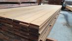 GEVELBEKLEDING SCHUTTING: PARTIJ PLANKEN HARDHOUTEN GESCHAAF, Tuin en Terras, Palen, Balken en Planken, Planken, Nieuw, Ophalen of Verzenden