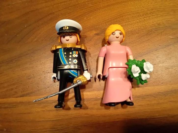 Playmobil 5054 Nederlands Koningspaar Lang leve de koning, Kinderen en Baby's, Speelgoed | Playmobil, Gebruikt, Ophalen of Verzenden