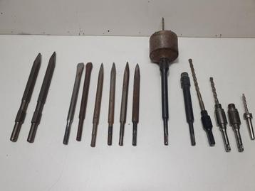 SDS beitels en dozenboor, Hitachi puntbeitels beschikbaar voor biedingen