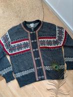 Shetland wool cardigan XL bohemian wollen vest, Kleding | Dames, Truien en Vesten, -, -, Maat 46/48 (XL) of groter, Ophalen of Verzenden