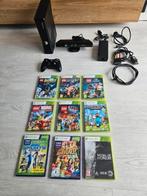 Xbox 360 Slim 250gb Kinect Games, Spelcomputers en Games, 360 S, Met kinect, Ophalen of Verzenden, Zo goed als nieuw