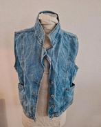 Gilet Spijkerstof mt 38/40 NIEUW, Ophalen of Verzenden, Nieuw, Maat 38/40 (M), Blauw