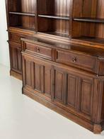Bibliotheekkast boekenkast eiken antiek Frans, Ophalen of Verzenden