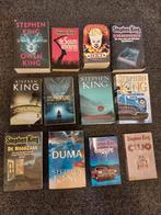 12 diverse titels  Steven King boeken thrillers / horror, Ophalen of Verzenden, Gelezen, Stephen King