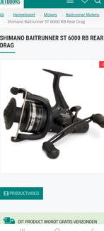 Z.g.a.n 3 stuks shimano st 6000 molens, Watersport en Boten, Hengelsport | Karpervissen, Ophalen, Zo goed als nieuw, Molen