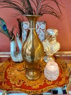 Vintage messing vaas Metawa, Antiek en Kunst, Ophalen of Verzenden