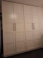 2 witte IKEA PAX Kasten - 3x hang 2x Leg, Ophalen, 100 tot 150 cm, 200 cm of meer, Met hangruimte