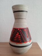 vintage keramische West Germany vaas, Antiek en Kunst, Antiek | Keramiek en Aardewerk, Ophalen of Verzenden