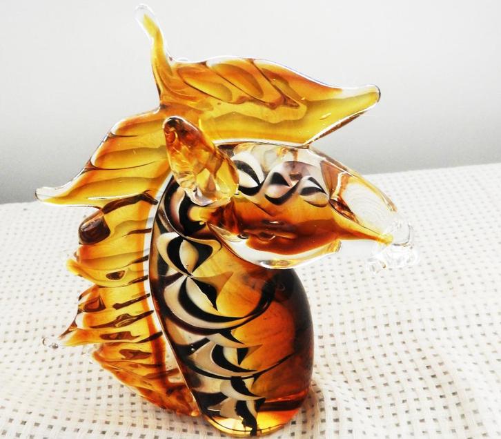 Murano Sculptuur paard niet gesigneerd, Antiek en Kunst, Antiek | Glas en Kristal, Ophalen