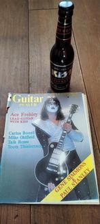 KISS Ace Frehley Guitar Player magazine plus KISS biertje, Verzamelen, Ophalen of Verzenden, Tijdschrift, 1980 tot heden