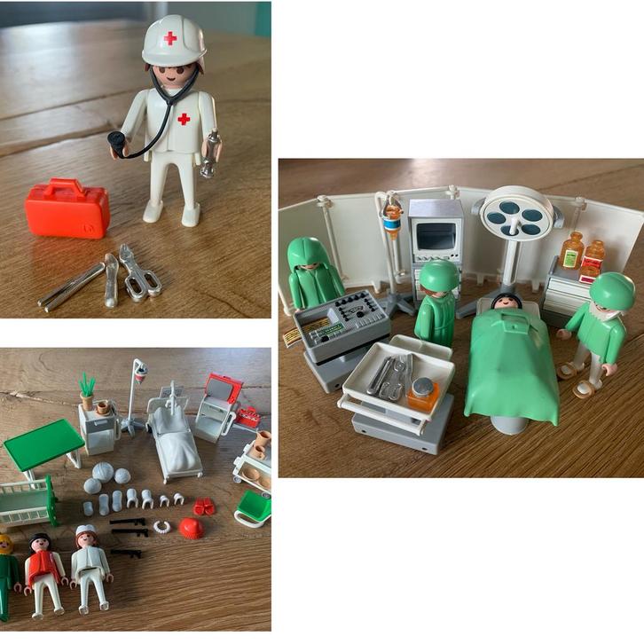 Ziekenhuis diverse sets playmobil, Kinderen en Baby's, Speelgoed | Playmobil, Zo goed als nieuw, Ophalen of Verzenden