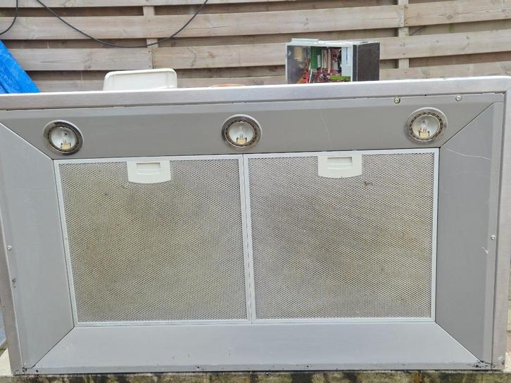 Afzuigkap/Bosch, Witgoed en Apparatuur, Afzuigkappen, Gebruikt, Vrijstaand, Wandschouwkap, 200 tot 400 m³ per uur, Motor, Ophalen