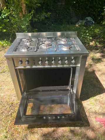 Vrijstaand Fornuis 90x60 - Perfect voor Buitenkeuken! beschikbaar voor biedingen