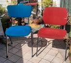 Vintage gispen style stoelen
Blauw en rood, Huis en Inrichting, Stoelen, Ophalen, Gebruikt, Twee, Overige kleuren