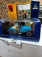 Kuifje auto oldsmobile cabrio blauwe lotus 1:43 atlas nieuw, Ophalen of Verzenden, Kuifje, Nieuw