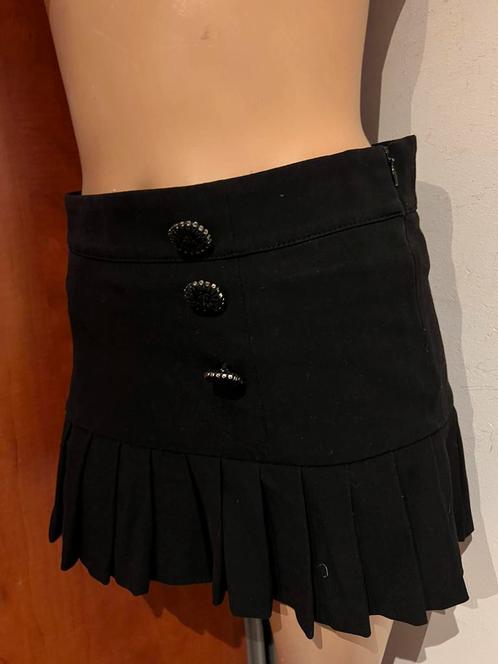 ROCCOBAROCCO plooien rok maat m  origineel ZGAN z, Kleding | Dames, Rokken, Zo goed als nieuw, Maat 38/40 (M), Zwart, Boven de knie