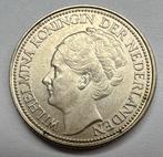 Nederland. Wilhelmina. 25 Cent 1928 Mint State, Ophalen of Verzenden