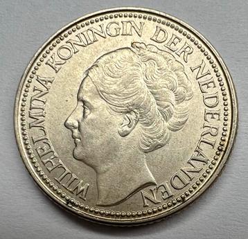 Nederland. Wilhelmina. 25 Cent 1928 Mint State beschikbaar voor biedingen