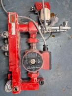 WTH vloerverwarmingsverdeler typ.N2-14233 4 groeps UPS 25-60, Doe-het-zelf en Verbouw, Ophalen of Verzenden, Gebruikt