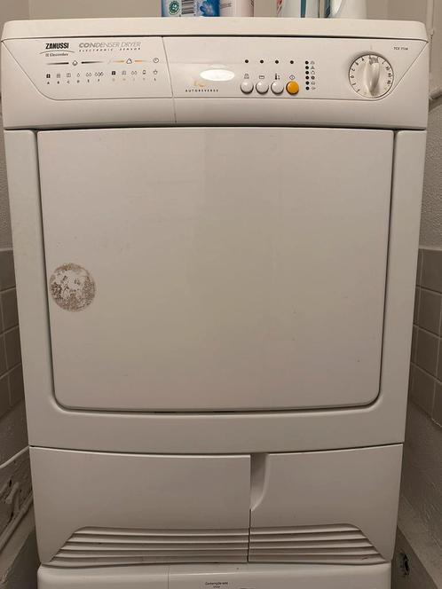 Zanussi condensdroger, Witgoed en Apparatuur, Wasdrogers, Zo goed als nieuw, Condens, Minder dan 85 cm, Ophalen