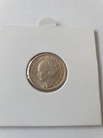 25 cent kwartje 1944 Wilhelmina zilver, Zilver, Koningin Wilhelmina, Ophalen of Verzenden, 25 cent