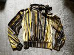 Samsara blouse, M, nieuw, geel met zwart, apart!, Maat 38/40 (M), Geel, Nieuw, Ophalen of Verzenden