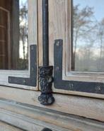 Franse Servieskast | Hoge Buffetkast | Vitrinekast #2592, Huis en Inrichting, Kasten | Vitrinekasten, Niet ingevuld, 200 cm of meer