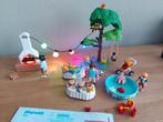 Playmobil bbq familie feest met licht en geluid, Ophalen, Gebruikt