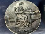 BOCH Delfts 1 stuk onderzetters Collectible Belgium tavern, Antiek en Kunst, Antiek | Wandborden en Tegels, Ophalen