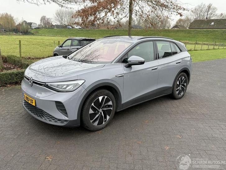 Volkswagen ID.4 77 kWh (bj 2021, automaat), Auto diversen, Schadeauto's, Volkswagen, Automaat, Elektrisch, SUV of Terreinwagen