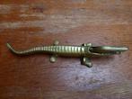 Antieke messing notenkraker, krokodil, Ophalen of Verzenden
