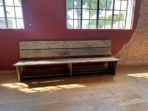 Te koop wegens verbouwing grote tuinbank!, Tuin en Terras, Tuinbanken, Gebruikt, Hout, Ophalen