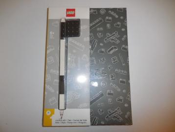 Nieuw Lego Notitieboek - met Lego pen - Zwart beschikbaar voor biedingen