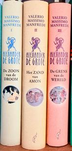 Trilogie Alexander de Grote van Valerio Massimo Manfredi, Boeken, Ophalen of Verzenden, Zo goed als nieuw, Valerio Massimo Manfredi