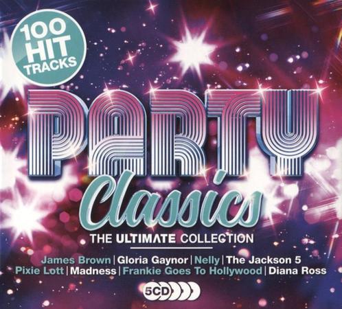V/a - Party Classics: The Ultimate Collection 5-cd IN SEAL, Cd's en Dvd's, Cd's | Pop, Nieuw in verpakking, 1980 tot 2000, Boxset