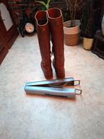 Laarzen - Maat 39, Ophalen of Verzenden, Gedragen, Bruin, Hoge laarzen