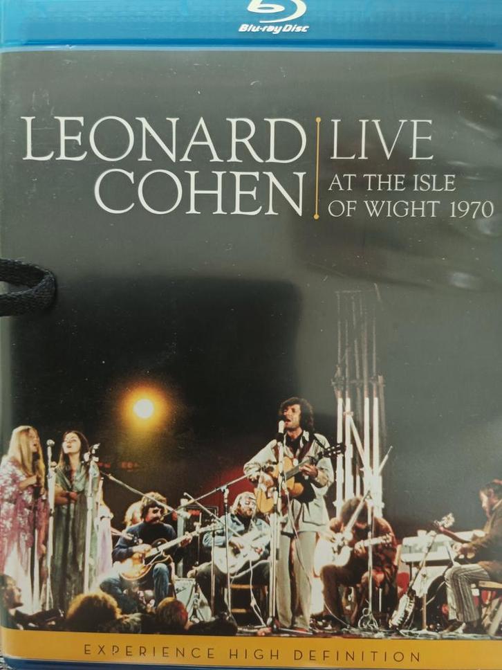 Leonard Cohen Live at the Isle of Wight 1970 Blu-ray, Cd's en Dvd's, Blu-ray, Zo goed als nieuw, Muziek en Concerten, Ophalen of Verzenden