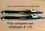 Clicknoorijzers incl. SALOMON SNS skatebinding 45 en 48 cm, Klapschaats, Zandstra, Verzenden, Nieuw