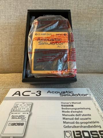 Boss AC-3 Acoustic Simulator - Zo Goed Als Nieuw! beschikbaar voor biedingen