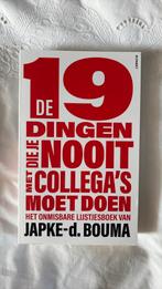 De 19 dingen die je nooit met collega's moet doen, Ophalen of Verzenden, Zo goed als nieuw, Japke-d. Bouma