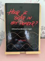 J. Hermans - Hoor je beter in het donker?, Ophalen of Verzenden, Zo goed als nieuw, Sociale wetenschap