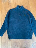 Lyle&Scott lamswol trui M, Ophalen of Verzenden, Zo goed als nieuw, Maat 52/54 (L), Grijs