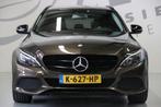Mercedes-Benz C-klasse Estate 180 Burmester/Avantgarde, Achterwielaandrijving, Bruin, Leder en Stof, 1595 cc