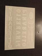 Witte Pinarello Treviso water decals nos, Ophalen of Verzenden, Overige typen